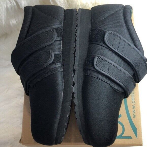 Black Pedors classic MAX stretch Double strapped Velc men’s 9 6E women’s 11 6E - Picture 9 of 16